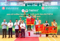 Đà Nẵng vô địch toàn đoàn Cờ Tướng trung cao tuổi Quốc gia 2025