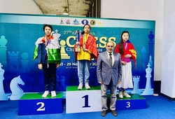 Cờ vua Trẻ Việt Nam "càn quét" 8 HCV Cờ Nhanh Châu Á ngay ngày đầu tiên