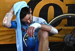 Kết quả xe đạp Tour de France 23/7: Tay đua kỳ cựu bị môtô dẫn đường ép tông xe hơi