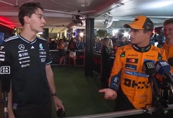 Russell vượt qua Norris ở FP3 tại F1 Abu Dhabi khi Hamilton gặp tai nạn