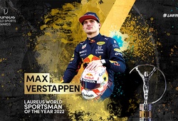 Tay đua F1 Verstappen thắng giải Oscar thể thao Laureus 