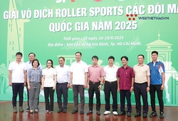 Giải vô địch Roller Sports các đội mạnh Quốc gia năm 2025: Quy tụ tinh hoa 10 tỉnh thành
