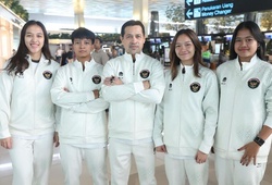 Đội tuyển cầu lông Indonesia lên đường sang Thái Lan tham dự SEA Games 2025 với sứ mệnh 2 HCV