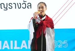 Võ sĩ wushu Patricia Geraldine không tự hài lòng sau màn ra mắt ngọt ngào tại SEA Games 2025