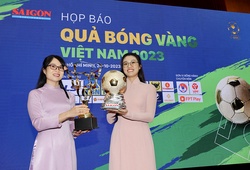 Giải thưởng Quả bóng vàng Việt Nam 2023 có tới 14 hạng mục trao thưởng