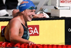 Kình ngư 9 lần vô địch bơi Olympic Ledecky đạt thành tích 1500m nhanh thứ 2 trong lịch sử tại giải Pro Swim