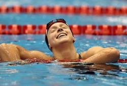 Nữ hoàng bơi tự do Mỹ Katie Ledecky tiết lộ bí quyết "trường thọ" ở Olympic Paris 2024