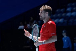Wawrinka khởi đầu mùa cuối cùng bằng chiến thắng trận đấu kéo dài 3 giờ với Rinderknech tại giải quần vợt United Cup