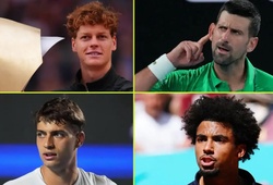 Cuộc đua đến giải quần vợt ATP Finals 2026: Jannik Sinner thống trị tuyệt đối, Novak Djokovic rơi xuống nhóm báo động
