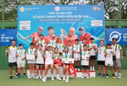 TP. Hồ Chí Minh giành ngôi nhất toàn đoàn khi VTF Juniors Tour 1 áp dụng thể thức ITF