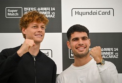 Thu nhập nhờ biểu diễn quần vợt từ năm 2024: Sinner kiếm được 15 triệu đô la, Alcaraz hơn 10 triệu đô la