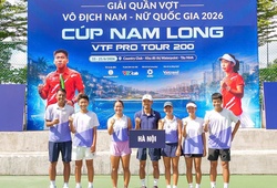 Giải Quần vợt Vô địch Nam – Nữ Quốc gia VTF Pro Tour 200 năm 2026 quy tụ hơn 100 tay vợt tranh tài