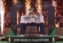 Berrettini và Cobolli đánh bại Tây Ban Nha, giúp Ý vô địch giải quần vợt Davis Cup lần thứ 3 liên tiếp