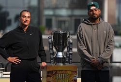 Aryna Sabalenka và Nick Kyrgios đã kiếm được bao nhiêu tiền thưởng từ trận quần vợt "Cuộc chiến giữa hai giới"?