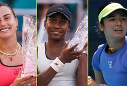 Bảng xếp hạng quần vợt WTA sau Miami 2026: Sabalenka bắt kịp huyền thoại Chris Evert, Iga Swiatek văng khỏi Top 3