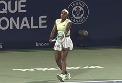 Số 2 thế giới Coco Gauff suýt phải trả giá cho cách giao bóng mới tại giải quần vợt National Bank Open 2025