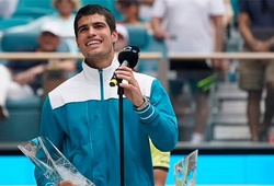 Kết quả tennis mới nhất 4/4: Carlos Alcaraz giành ngôi vô địch lịch sử của Miami Open