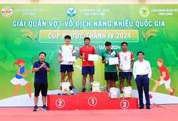 Giải Quần vợt Vô địch Năng khiếu Quốc gia - Cúp Phước Thành IV 2024: TPHCM nhất toàn đoàn