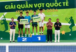 Quần vợt quốc tế ITF – J30 Ninh Bình 1 2024: Phạm La Hoàng Anh / Dương Hoàng Cương vô địch đôi nam