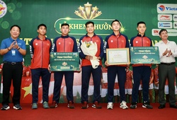 VTF khen thưởng 5.000 USD cho tuyển Davis Cup và khen thưởng thành tích quần vợt U.12 Việt Nam