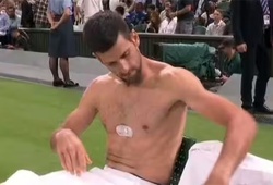 "Bí mật lớn nhất sự nghiệp" Djokovic là miếng dán trước ngực ở giải tennis US Open 2023?