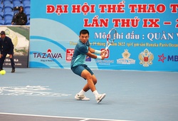 Kết quả tennis Đại hội TTTQ 2022 mới nhất 17/12: Lý Hoàng Nam xuất sắc thắng Thái Sơn Kwiatkowski