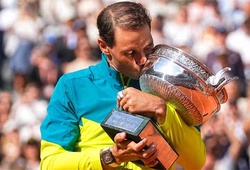 "Vua sân đất nện" Nadal lập hàng loạt kỷ lục tennis khi vô địch Roland Garros 2022