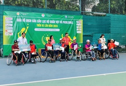 CLB Gò Vấp – TP.HCM nhất toàn đoàn tại Giải Vô địch các CLB Quần vợt & Pickleball trên xe lăn 2024