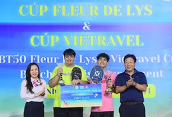 Giải quần vợt bãi biển quốc tế ITF - BT50 Cúp Vietravel 2024 để lại nhiều dấu ấn