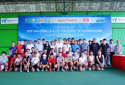 Mô hình xã hội hóa bền vững: Becamex Group đồng hành cùng hệ thống giải quần vợt ATF U14 Châu Á 1900