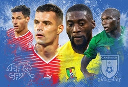 Link xem trực tiếp Thụy Sĩ vs Cameroon 17h00 hôm nay, bảng G World Cup 2022