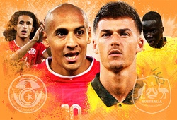 Link xem trực tiếp Tunisia vs Australia 17h00 hôm nay, bảng D World Cup 2022