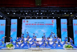 650 giáo viên tiểu học tham gia tập huấn võ tự vệ và võ nhạc Vovinam trong học đường