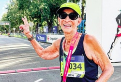 Cụ bà 92 tuổi được Guinness công nhận kỷ lục thế giới Người già nhất hoàn thành marathon