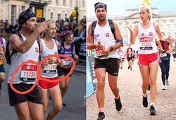 Cặp vợ chồng bị bắt quả tang chạy cùng số bib tại giải marathon