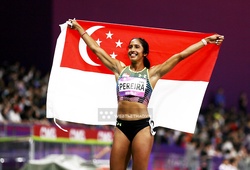 “Nữ hoàng điền kinh Singapore” Shanti Pereira nhận thưởng siêu khủng sau SEA Games 32 và Asian Games 19