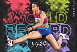 SỐC: Sydney McLaughlin - Đối thủ của Quách Thị Lan lại phá sâu kỷ lục thế giới chạy 400m rào