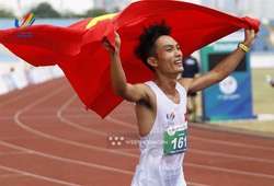 Khoảnh khắc giành HCV marathon nam SEA Games 31 lịch sử của Hoàng Nguyên Thanh