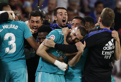 Benzema đóng vai người hùng giúp Real Madrid ngược dòng ngoạn mục