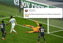 Sao Man City bỏ lỡ bàn thắng không tưởng theo “phong cách Werner”
