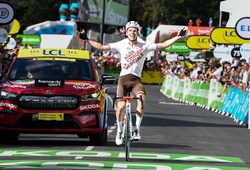 Cua-rơ Luxembourg độc diễn 60km cuối, ôm trọn chiến thắng chặng 9 Tour de France 2022