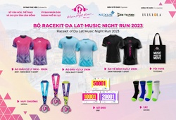 Bộ racekit cực chất, mang tính ứng dụng cao của giải chạy Da Lat Music Night Run 2023
