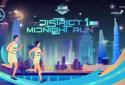 Giải chạy District 1 Midnight Run 2023 thổi bùng sức sống năng động đêm Sài thành