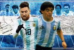 So sánh thú vị về "thế lực" của Messi và Maradona ở Argentina