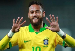 Neymar vượt mặt Ronaldo về ghi bàn cho đội tuyển Brazil