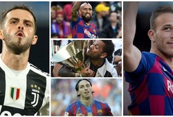 10 cầu thủ nổi tiếng từng khoác áo Barca và Juventus