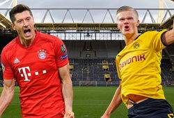 Dortmund vs Bayern: Haaland thách thức Lewandowski