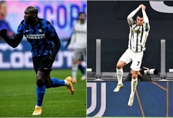 Inter vs Juve: Lukaku đối đầu Ronaldo với thống kê hoành tráng