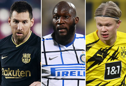 Messi và Haaland trong danh sách rút gọn 5 tiền đạo của Man City