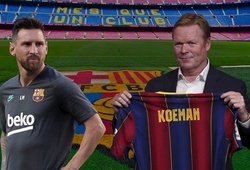 HLV Koeman đã xác định được vị trí cho Messi tại Barca